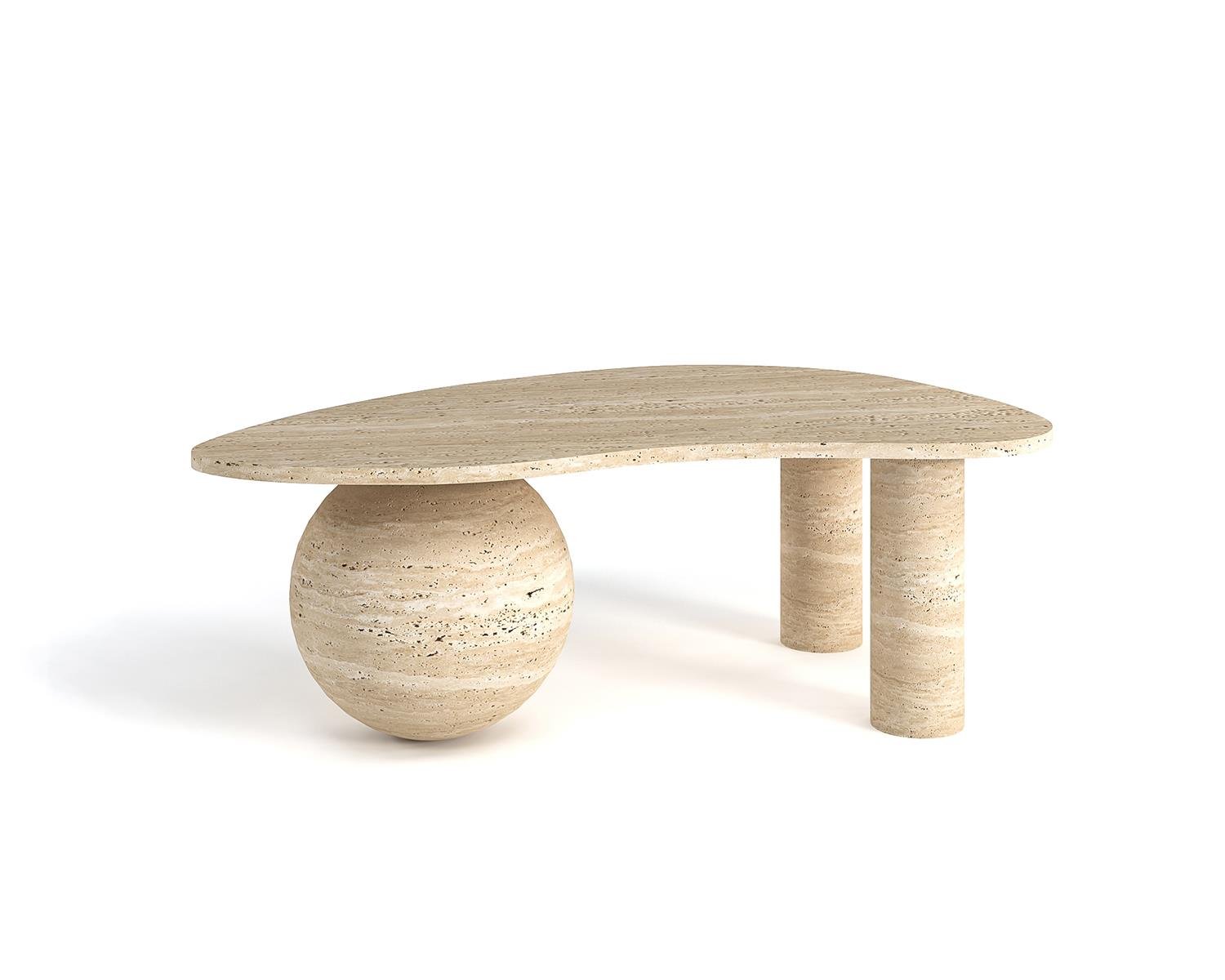Travertine Coffee Table